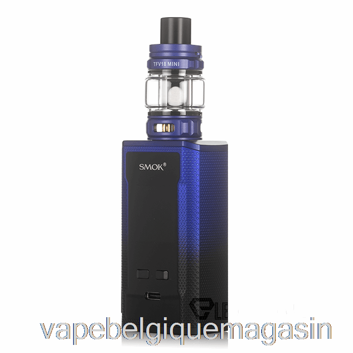Vape Jetable Smok R-kiss 2 200w Starter Kit Noir Bleu